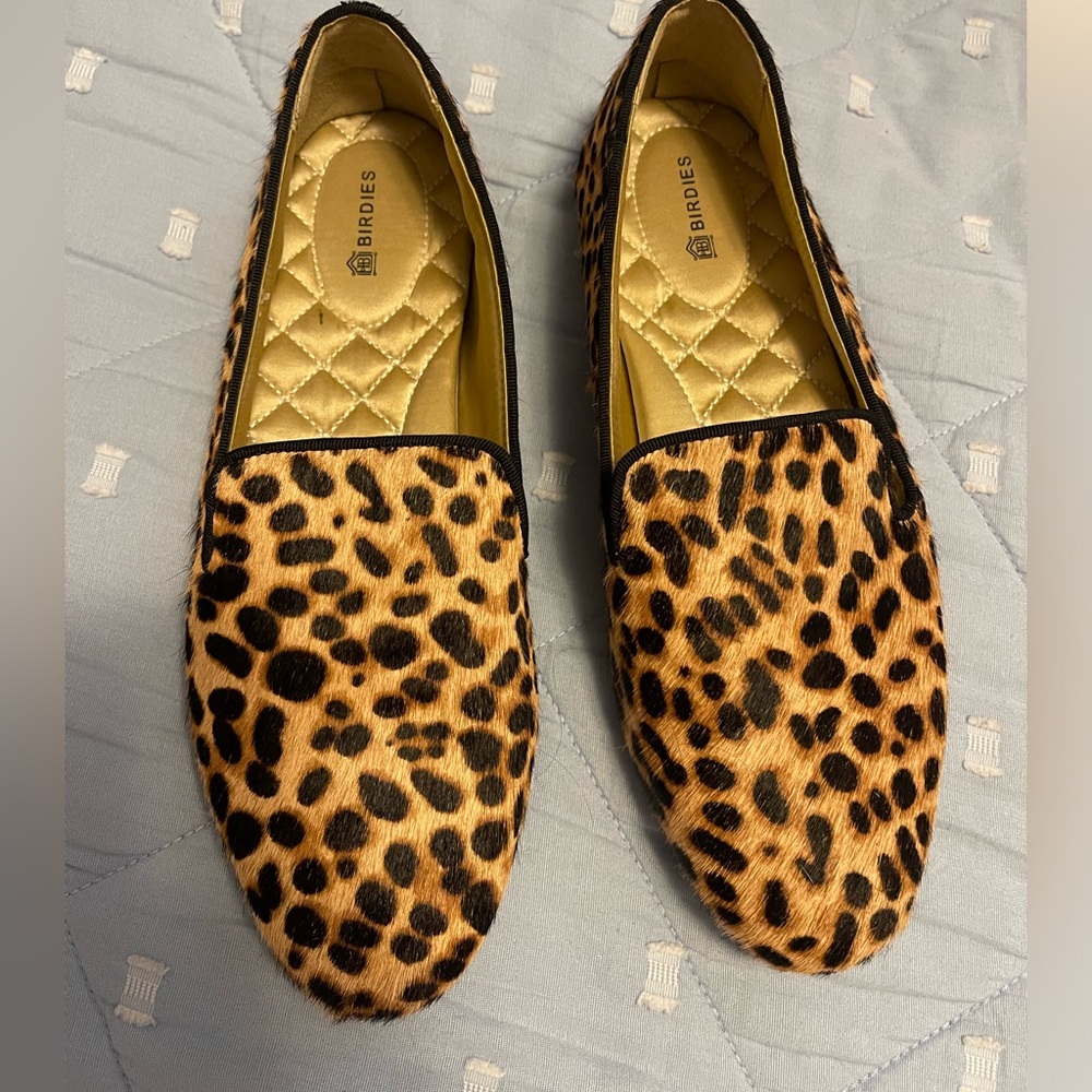 Birdies
The Starling- Cheetah Calf Hair flat